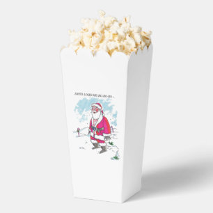 Ballotins No Ho Ho Ho w text popcorn box