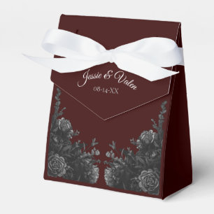 Ballotins Noces gothiques Roses Grises Noir Bordeaux