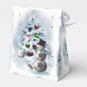 Ballotins Noël de bonhomme de neige de ballon de football