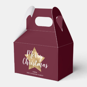 Ballotins Noël de l'étoile d'or de Bourgogne moderne
