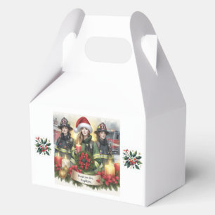 Ballotins Noël merci aux pompiers