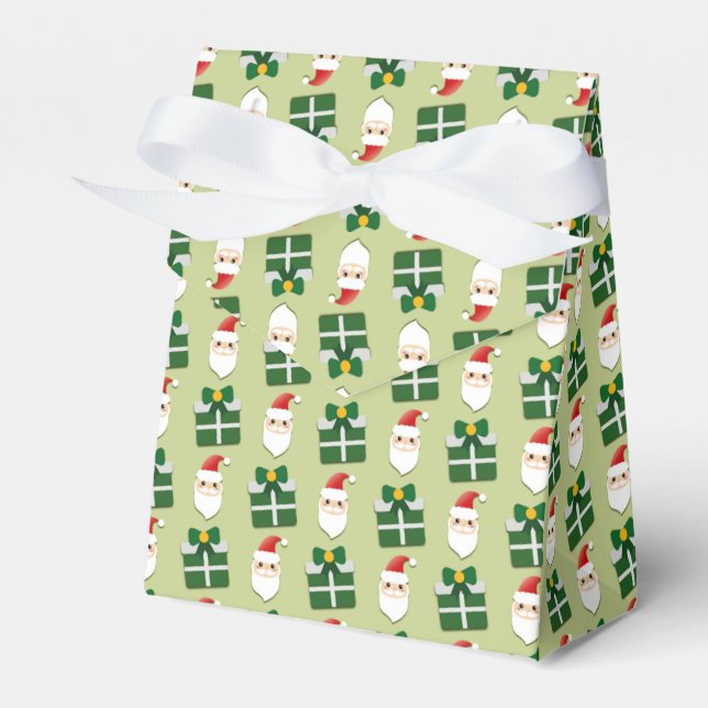 Ballotins Noël Père Noël Red Green Festive (Verso)