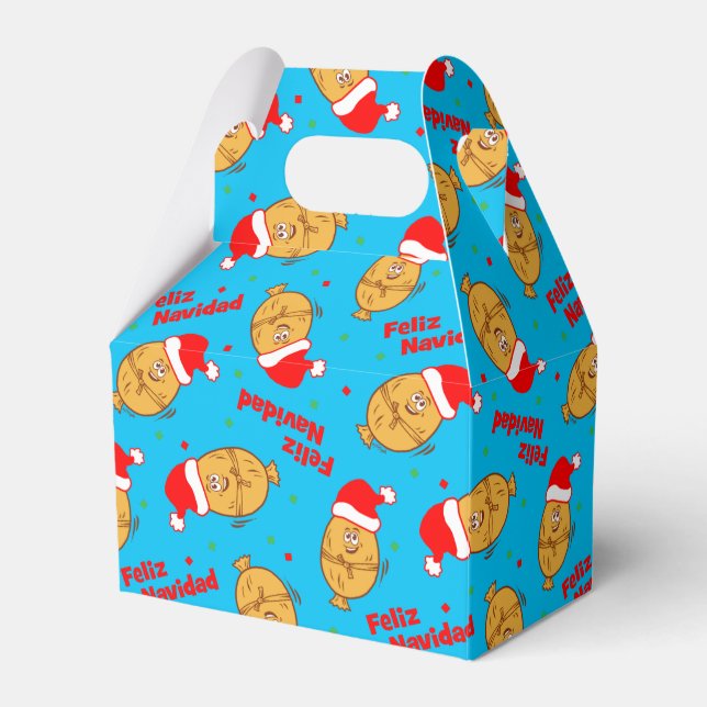 Ballotins Noël Tamales Motif (Verso)