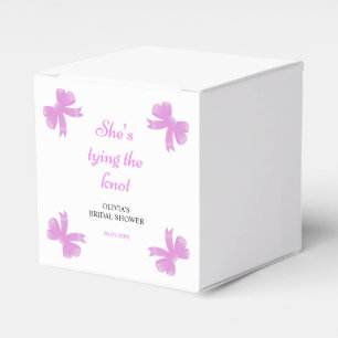 Ballotins Nœud Violet Elle Noue Le Nœud Enterrement de Vie d