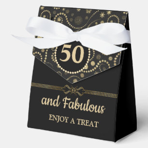 Ballotins Noir & Or Anniversaire TOUT ÂGE 4"l x 2"L x 5"h
