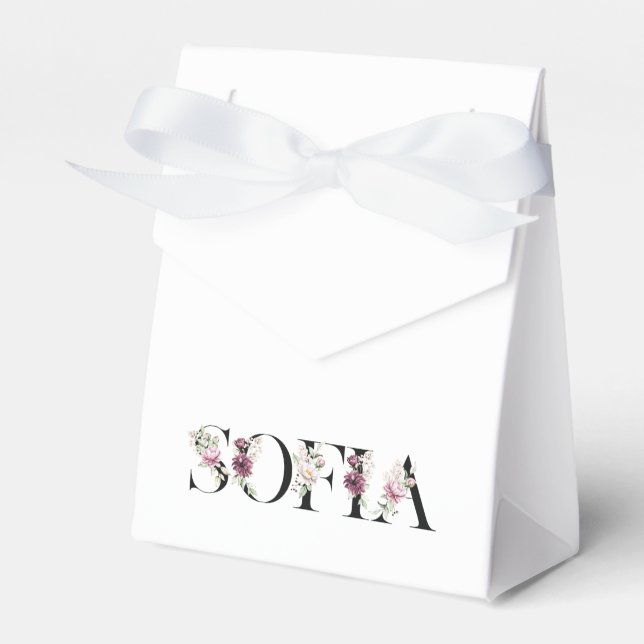 Ballotins Nom Sofia. (Verso)