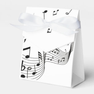 Ballotins Notes de musique sur blanc