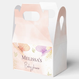 Ballotins Notre Petite Aquarelle Papillon Pink Purple Gold