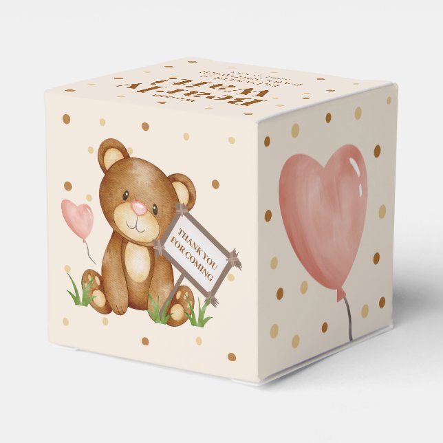 Ballotins Nous pouvons éteindre le Ballotin Baby shower d'at (Arrière)