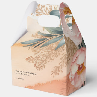 Ballotins Nouveau chapitre commence Floral Books Baby Shower