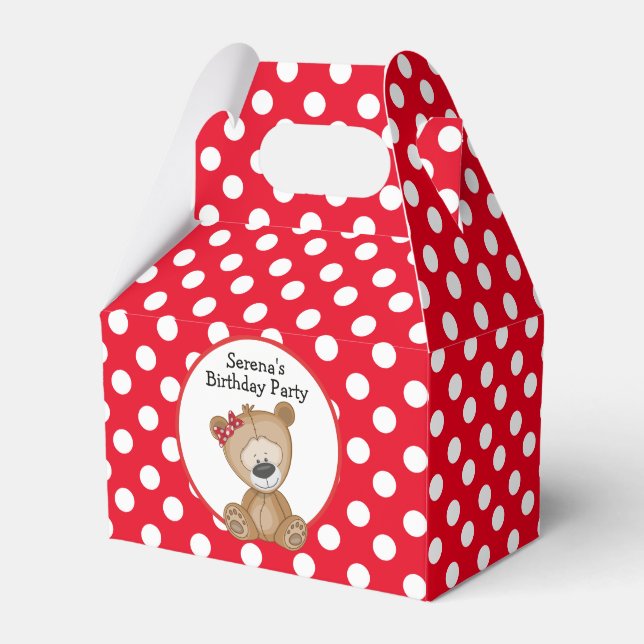 Ballotins Nouvel anniversaire de l'ours en peluche mignonne  (Verso)