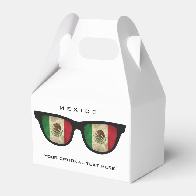 Ballotins nuances mexicaines texte et couleur personnalisés  (Verso)