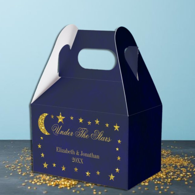 Ballotins Nuit Céleste Ciel Mariage Faveur Boxes (Créateur téléchargé)