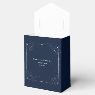 Ballotins Nuit étoilée Mariage céleste Bleu marine Élégant