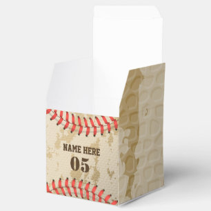Ballotins Numéro de base-ball Vintage personnalisé Rétro