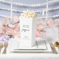 Obtenons ce Parti Poppin Mariage Popcorn