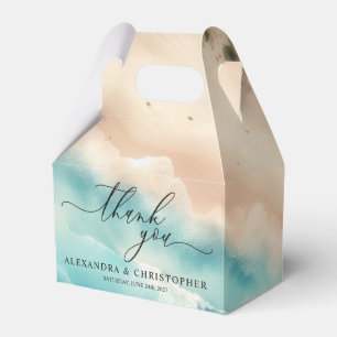 Ballotins Ocean Beach Summer Party Calligraphie Merci