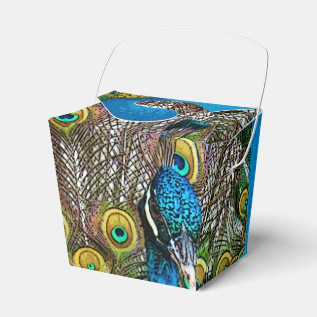 Ballotins Oiseau de paon à l'écran (Verso)