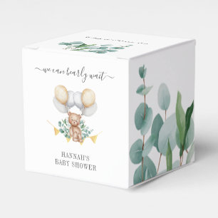 Ballotins On peut attendre le Baby shower de l'ours des bois