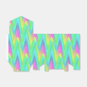 Ballotins Ondes de couleur néon Stripes motif sans couture