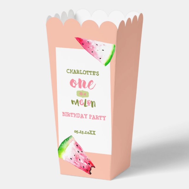 Ballotins One in the Melon Custom Watermelon Cute 1er annive (Recto)