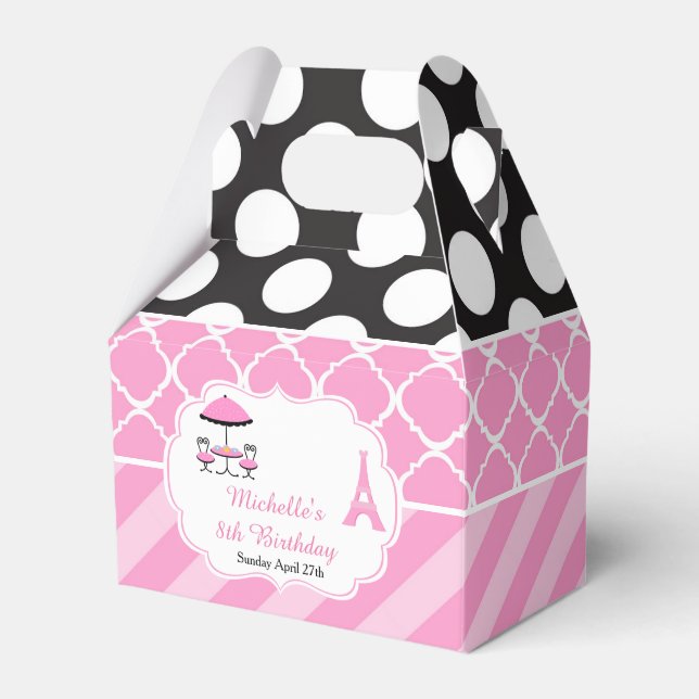 Ballotins Ooh la la Paris Tea Anniversaire Merci (Verso)