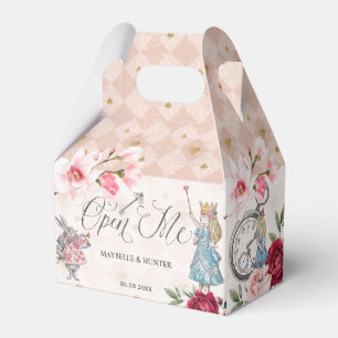 Ballotins Open Me Chic Vintage Alice In Wonderland Fairytale