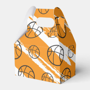 Ballotins Orange Stripes Basketball Anniversaire