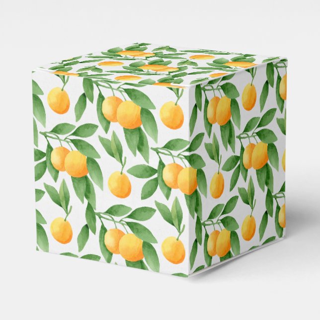 Ballotins Oranges ou mandarines motif (Verso)