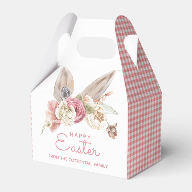 Ballotins Oreilles de lapin floral | Bonne Pâques (Verso)