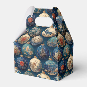 Ballotins Ornements de Noël Bleus Élégants