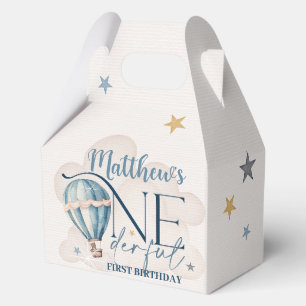 Ballotins Ours dans un ballon ONE derful 1st Birthday Party 