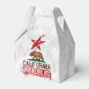 Ballotins Ours drapeau de la Californie dans la décoration p