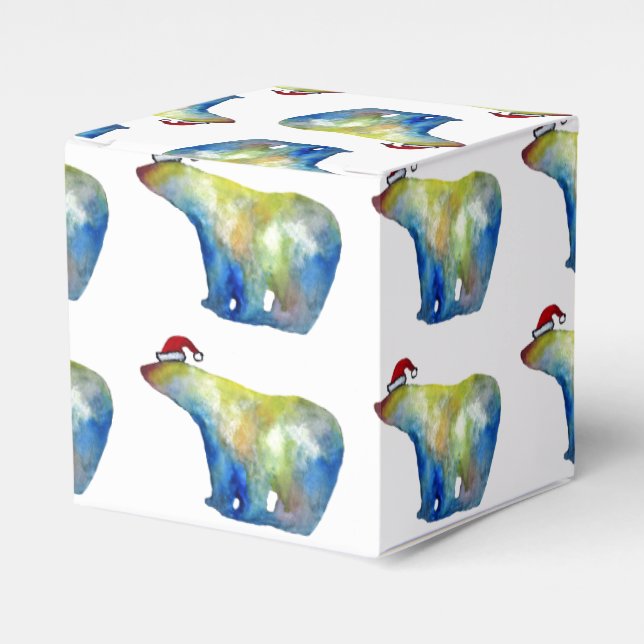 Ballotins Ours Père Noël classique 2 x 2 (Verso)