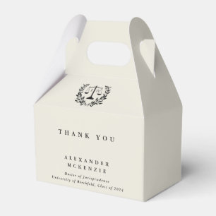 Ballotins Oyster/Cream JD Barres de Droit+Laurel Graduation