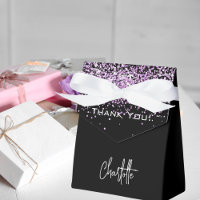 Paillettes de scintillement violet noir nom merci