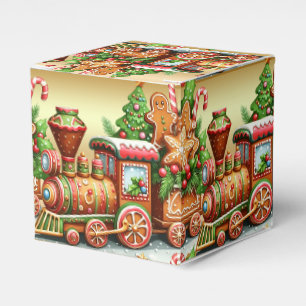 Ballotins Pain d'épices Train Vacances Boîte cadeau