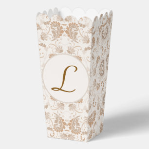 Ballotins Paisley en Beige esthétique moderne Tan Brown Init