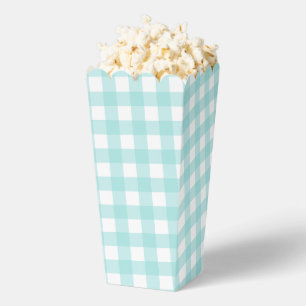 Ballotins Pale Vert En vichy Plaid Party Favoriser Popcorn B