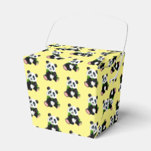 Ballotins Panda Bear Party Favoriser Box
