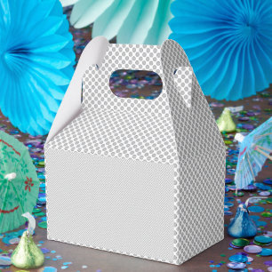 Ballotins Panneau de fond gris moderne à pois pour événement