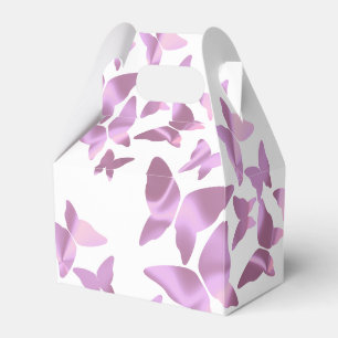 Ballotins Papillons holographiques Fête Rose Sweet Sixteen