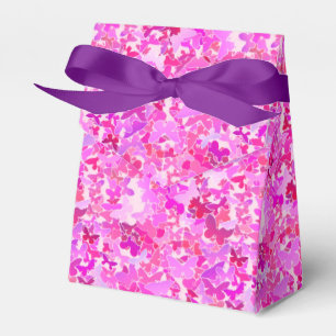 Ballotins Papillons, violet, lavande, rose