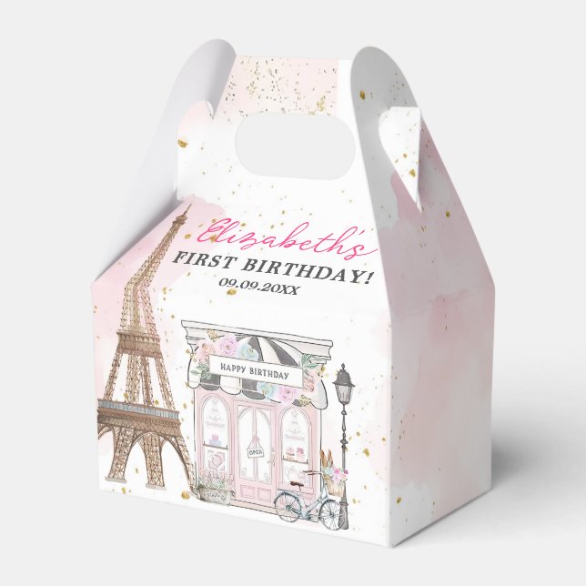 Ballotins Paris Anniversaire Café Parisien Tea Party Anniver (Arrière)