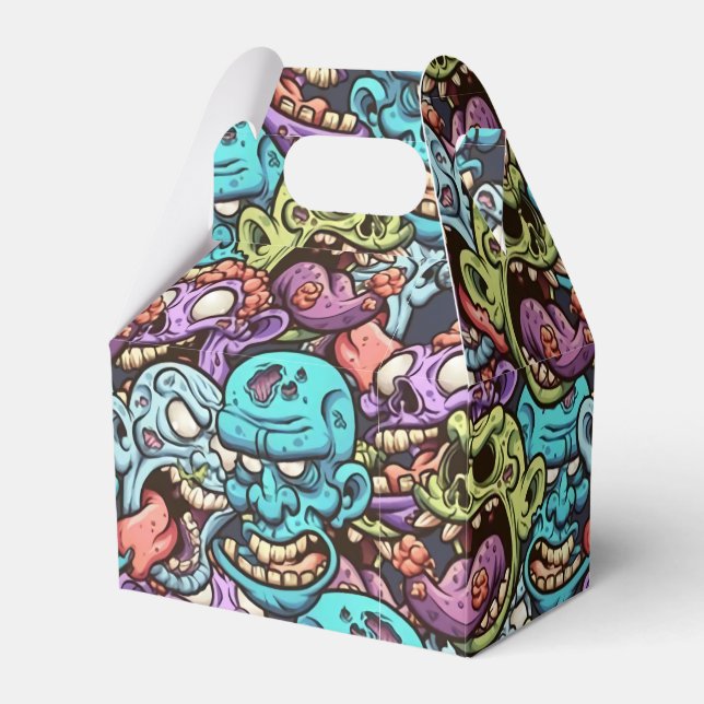 Ballotins Parti cool zombie Halloween (Verso)