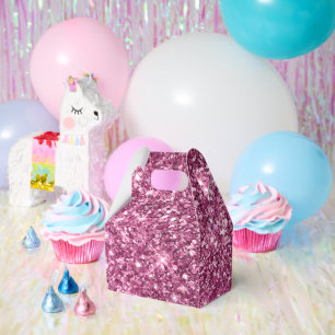 Ballotins Parties scintillant Bokeh rose