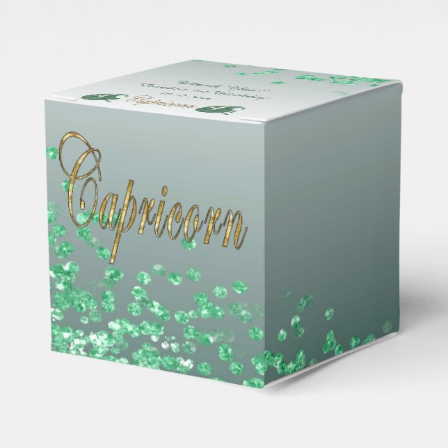 Ballotins Parties scintillant Capricorn et Parties scintilla (Verso)