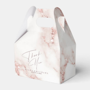 Ballotins Parties scintillant moderne en marbre Merci V2 Ros