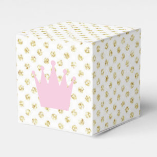 Ballotins Parties scintillant rose et or Princesse  Ballotin