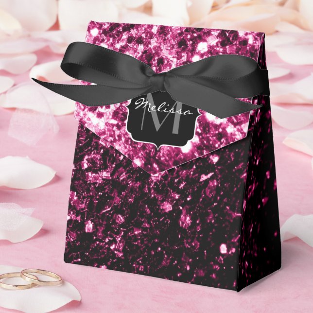 Ballotins Parties scintillant rose foncé brillant scintille  (Mariage)